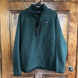 Patagonia Better Sweater 1/4 Zip Forrest Green